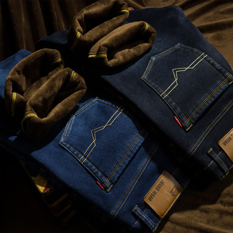 Men’s Fleece-Lined Jeans