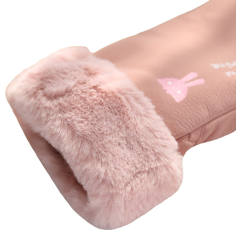 Women’s Waterproof Winter Gloves – Fleece-Lined Thermal Outdoor Warm Gloves