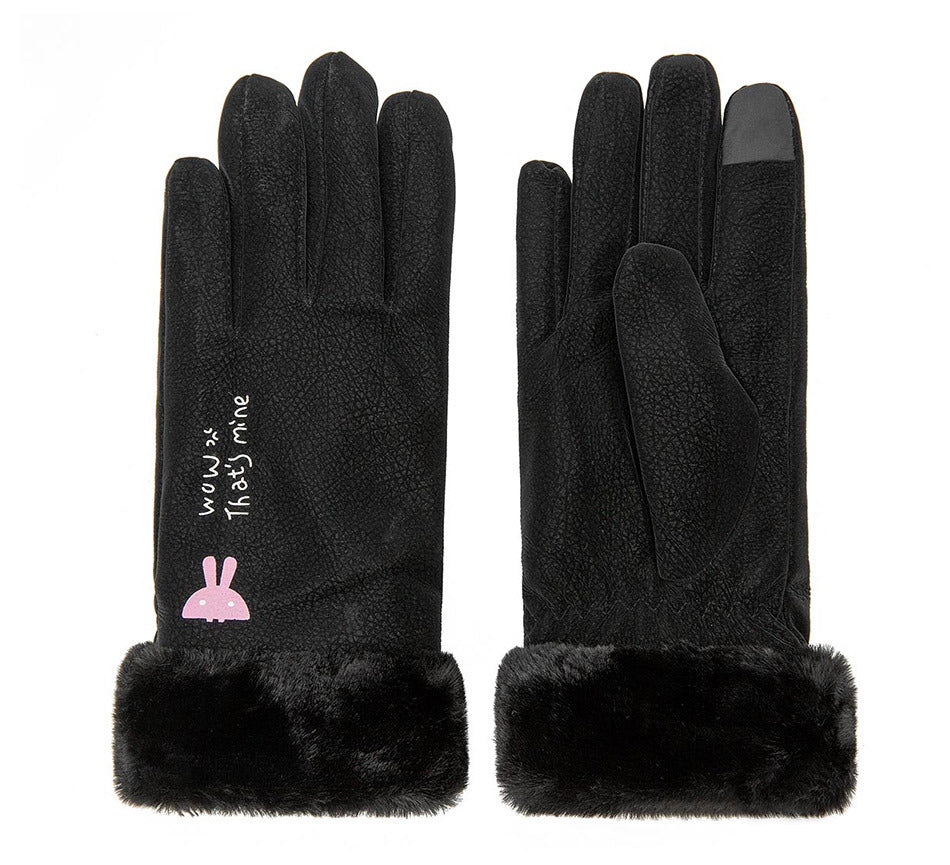 Women’s Waterproof Winter Gloves – Fleece-Lined Thermal Outdoor Warm Gloves