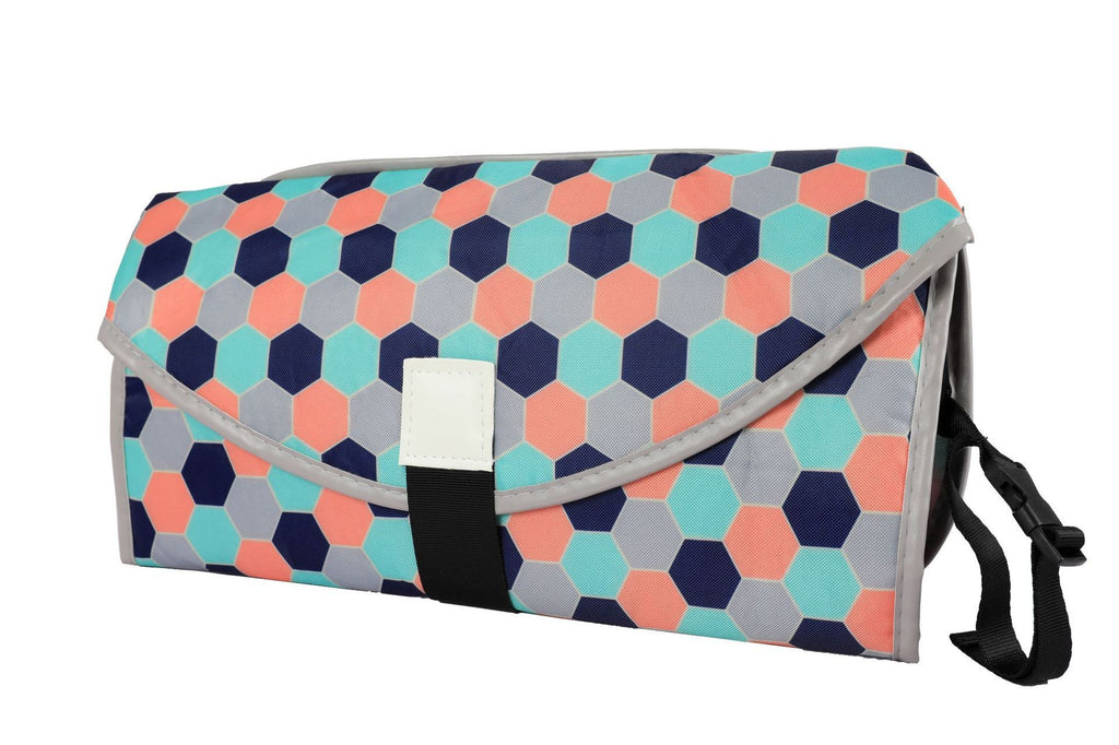 Portable Diaper Changing Pad – Foldable Travel Changing Clutch for Newborns