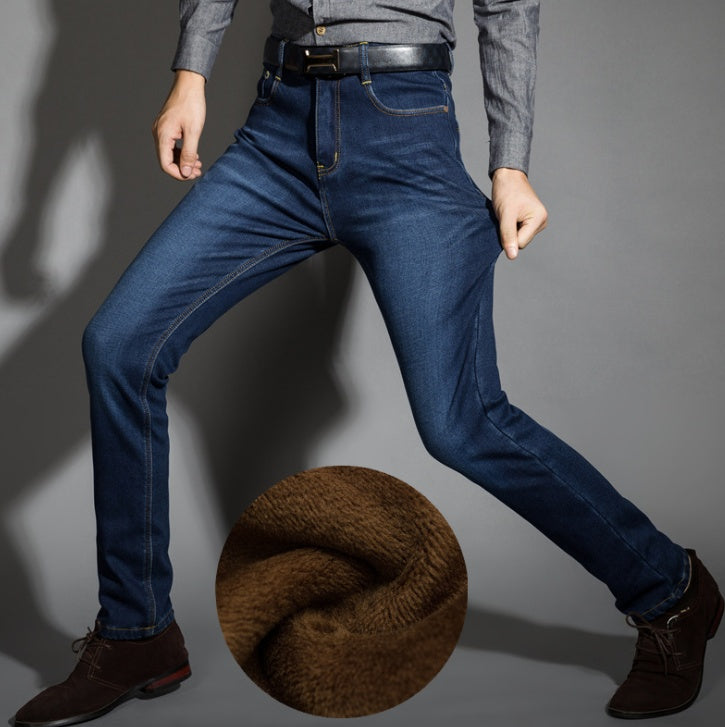 Men’s Fleece-Lined Jeans
