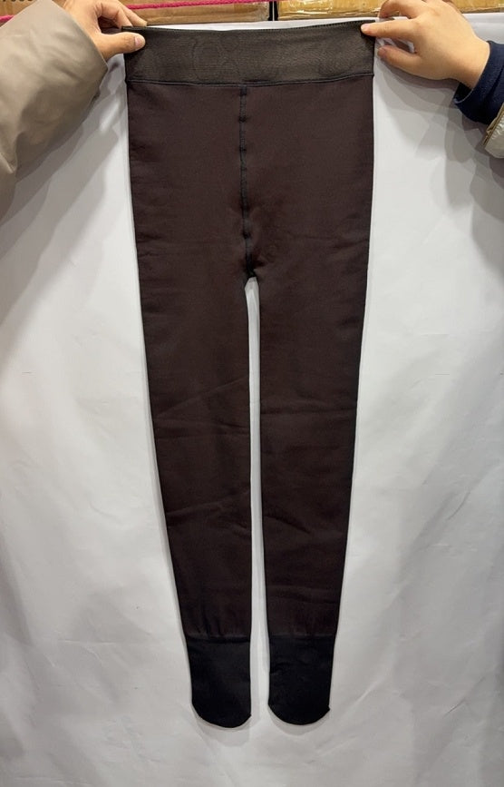 Women’s Fleece-Lined Thermal Leggings – High-Waist Warm Winter Outerwear Pants