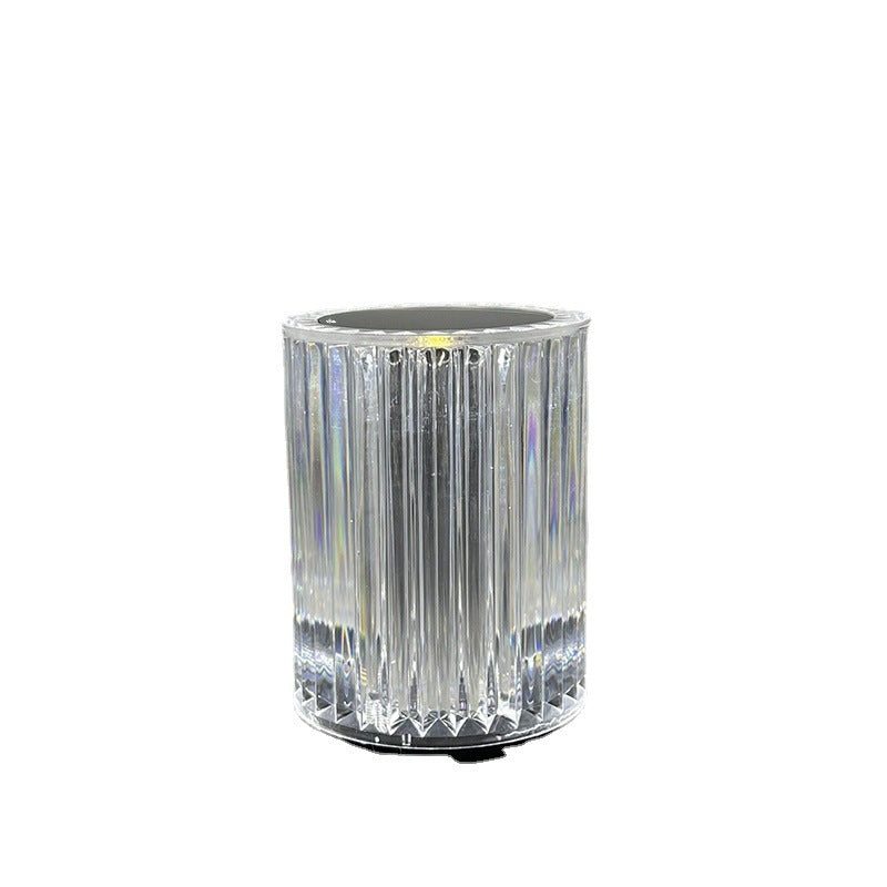 LED Crystal Table Lamp – Creative Ambient Night Light for Bedroom & Living Room