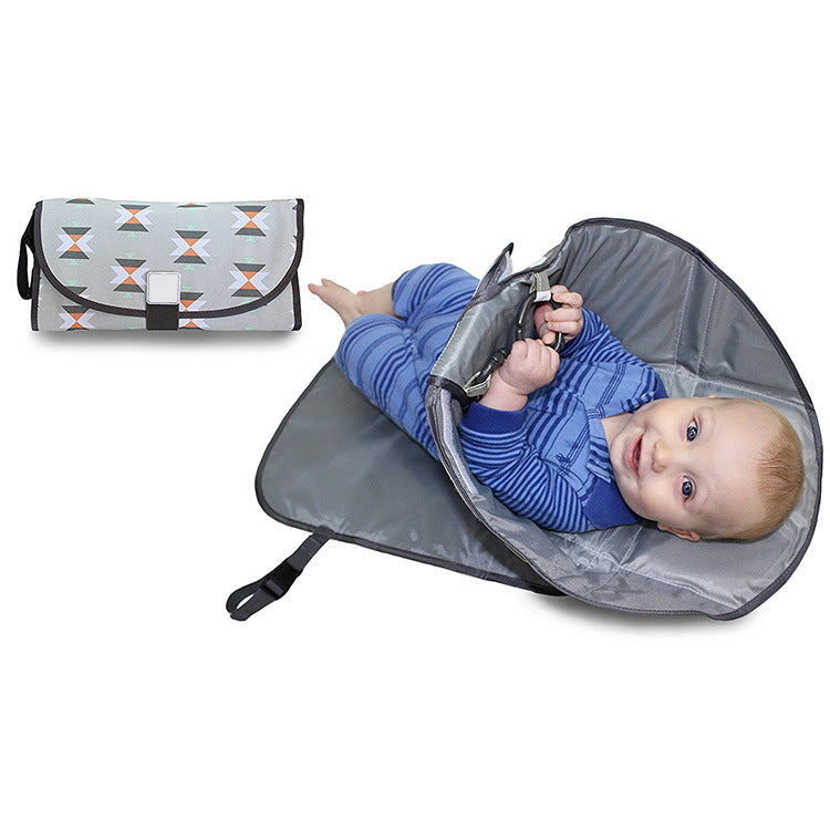 Portable Diaper Changing Pad – Foldable Travel Changing Clutch for Newborns