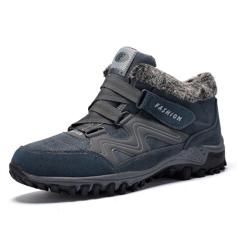 Women’s Warm Snow Shoes – Plus Velvet Winter Cotton Boots for Cold Weather